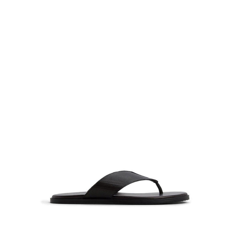 Maximo Men's Flat Sandal - Dark Brown