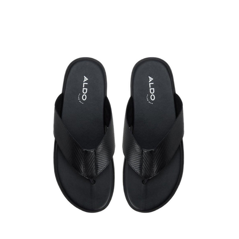 Maximo Men's Flat Sandal - Black