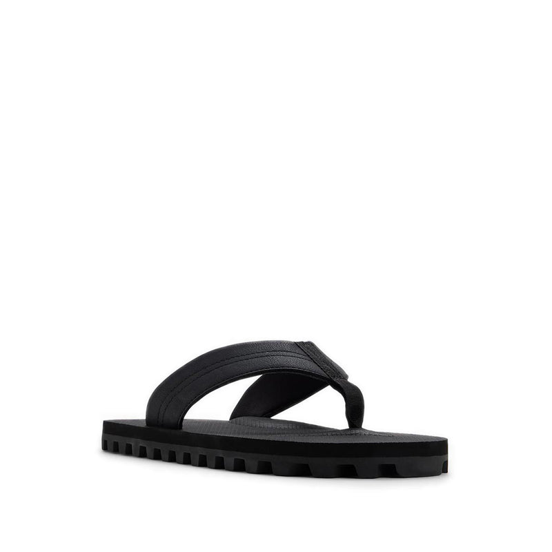 Hideaway Men's Flat Sandal - Black