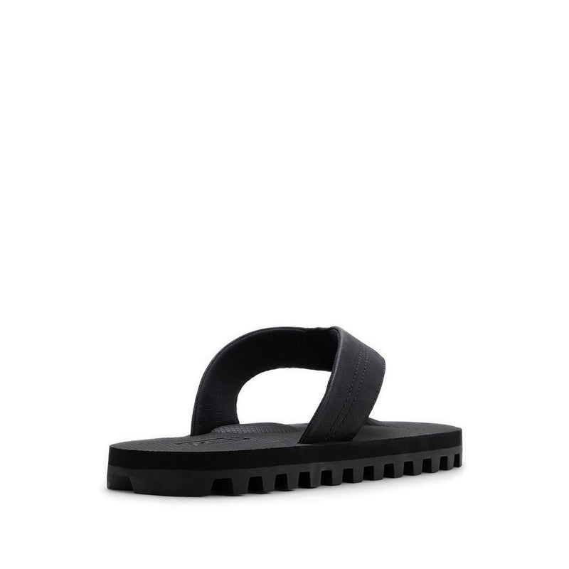 Hideaway Men's Flat Sandal - Black