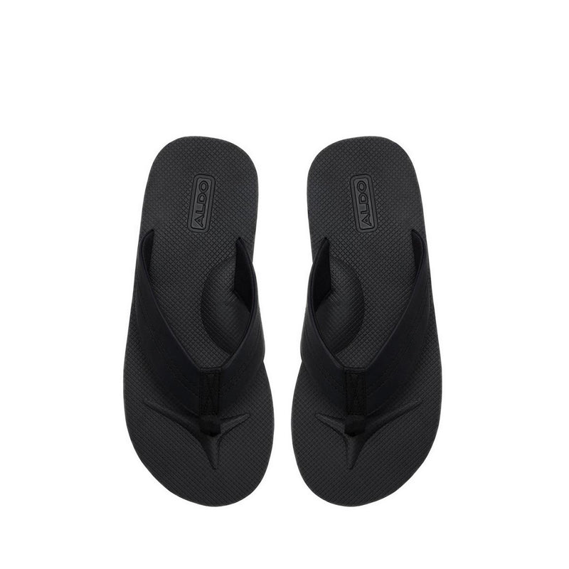 Hideaway Men's Flat Sandal - Black