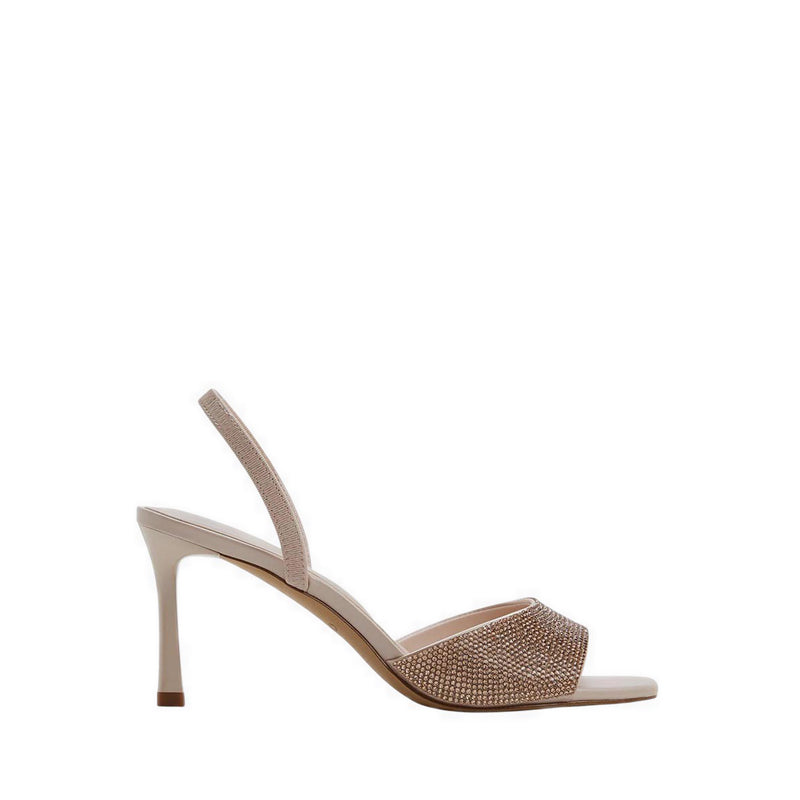 Andya Women's Heeled Sandals - Light Beige