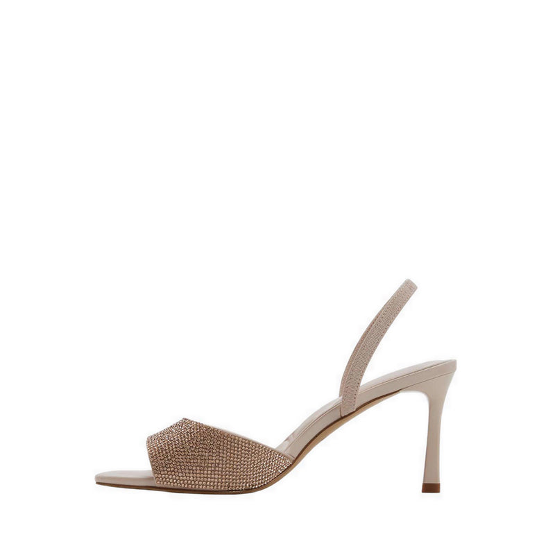 Andya Women's Heeled Sandals - Light Beige