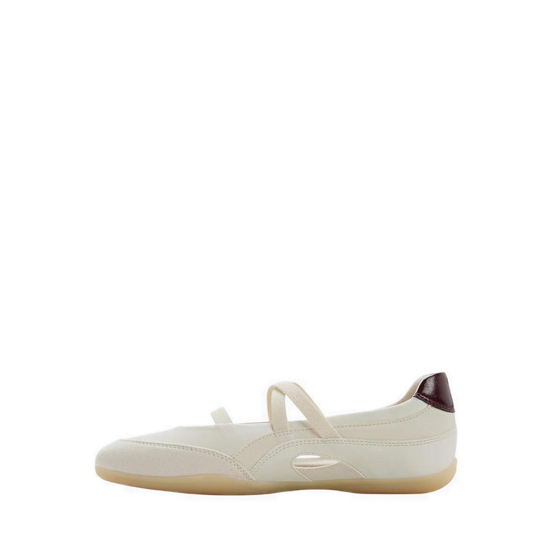 Arabesque Women's Ballerinas & Mary Janes - White Combo