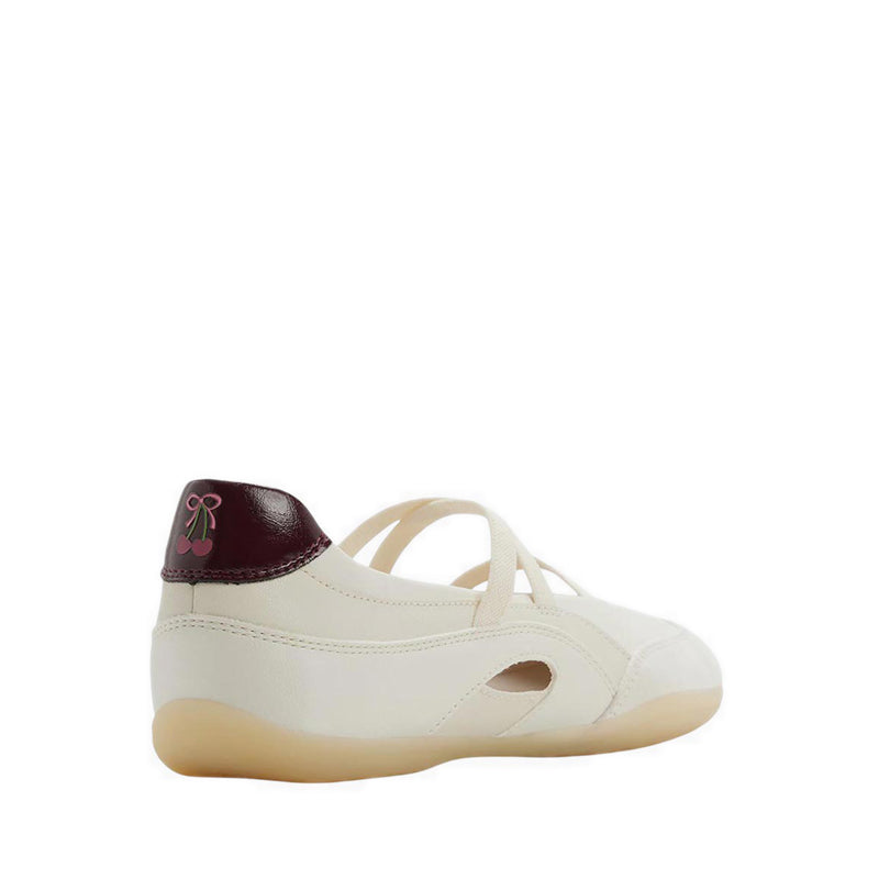 Arabesque Women's Ballerinas & Mary Janes - White Combo