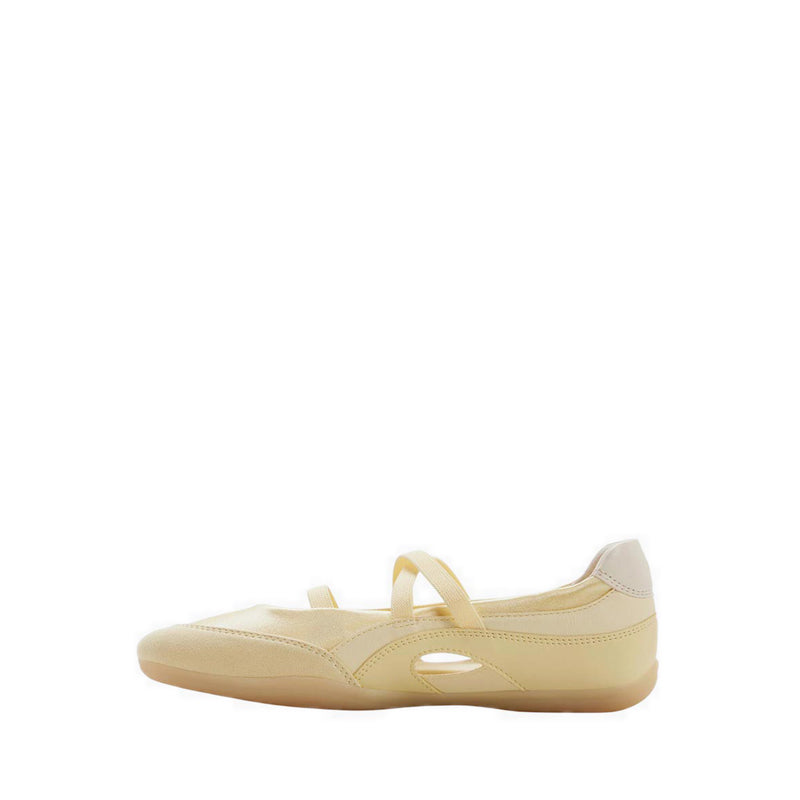 Arabesque Women's Ballerinas & Mary Janes - Light Yellow
