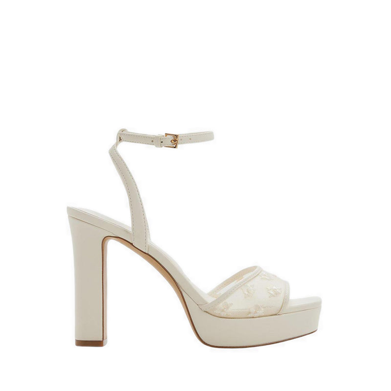 Chicglimmer Women's Heeled Sandals - Open White