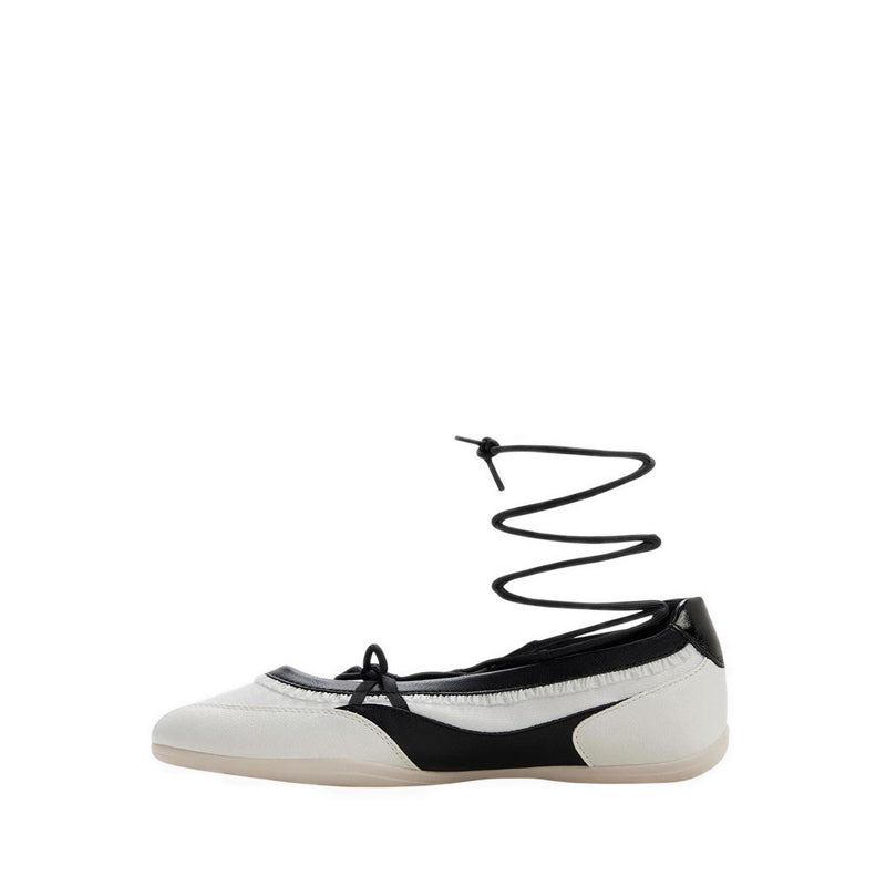 Aldo Arabella Women's Ballerina & Mary Jane - White/Black