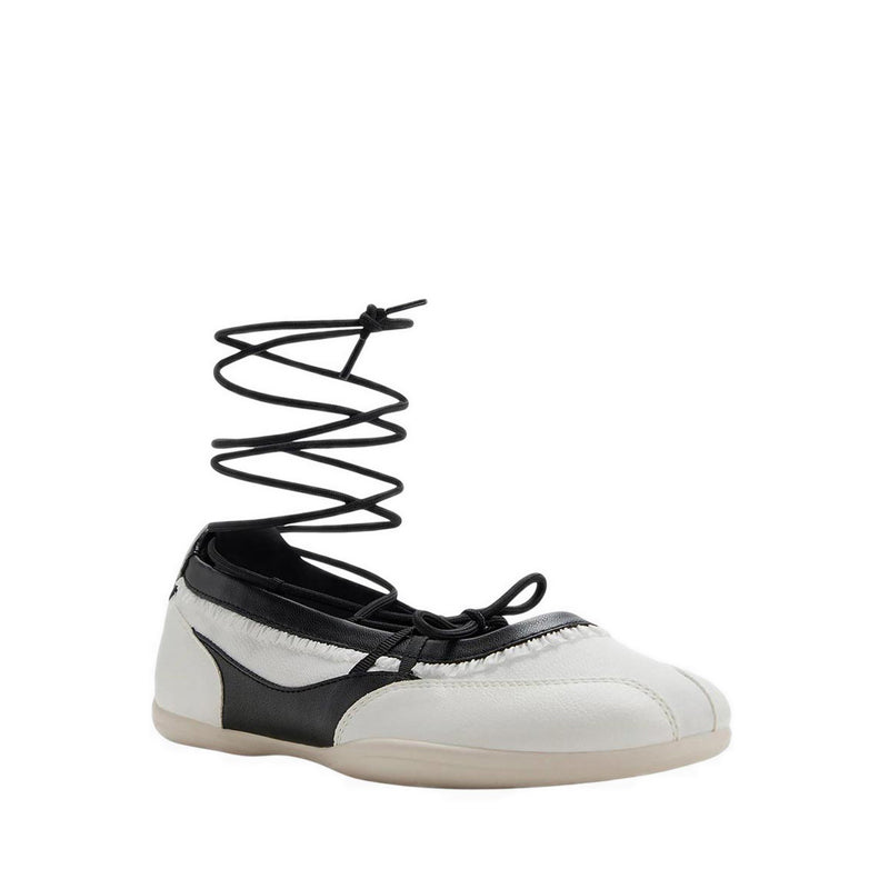 Aldo Arabella Women's Ballerina & Mary Jane - White/Black