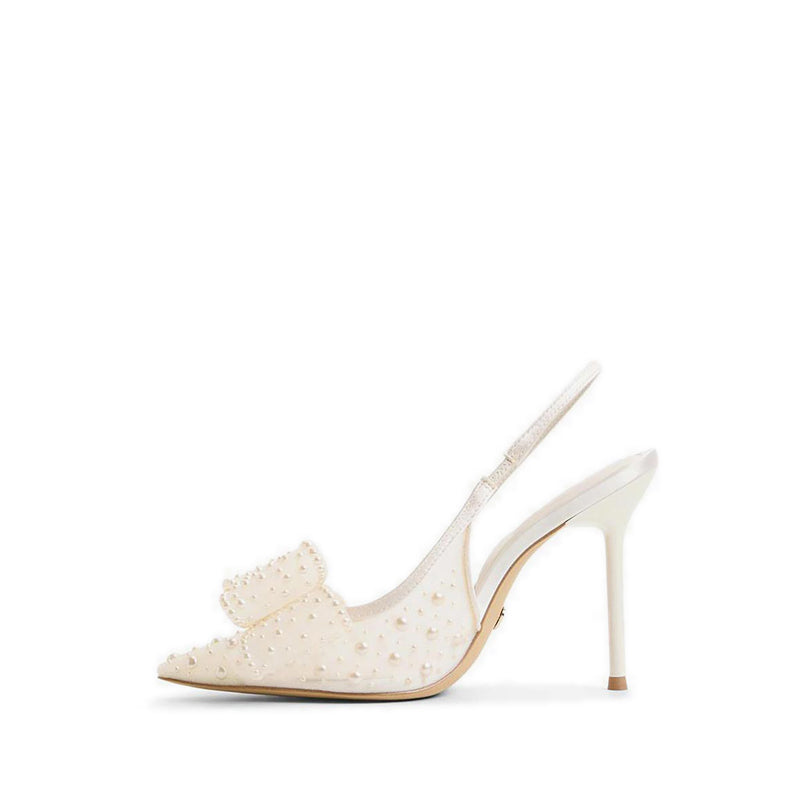Anastasiaa Women's Heeled Shoes - Other White