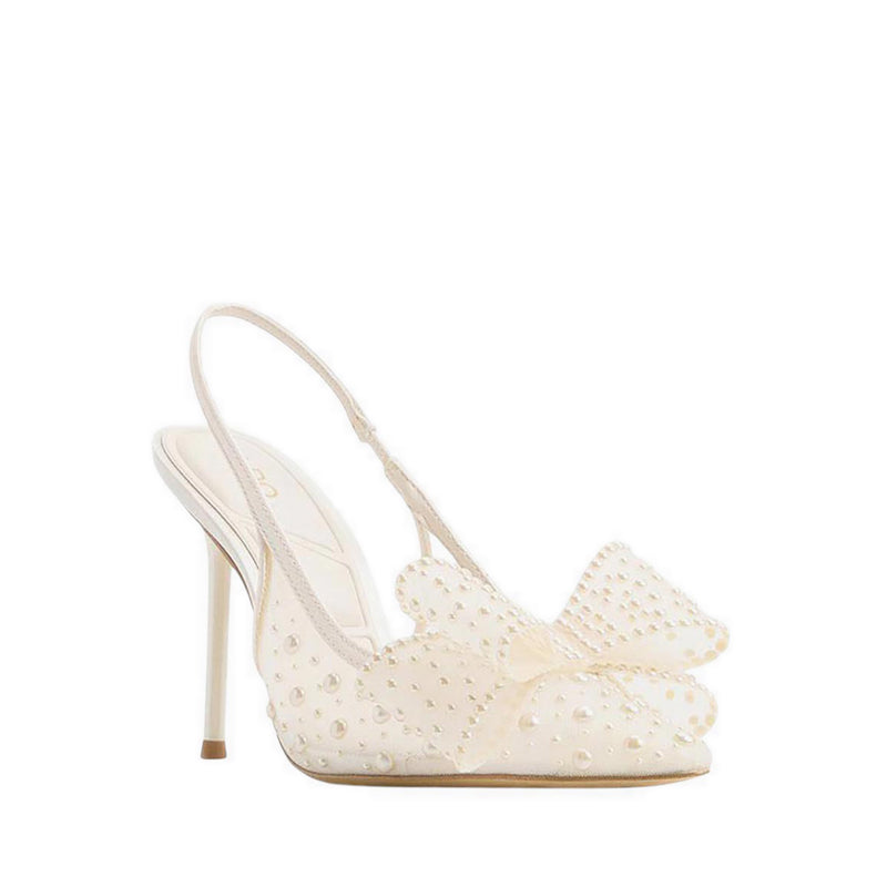 Anastasiaa Women's Heeled Shoes - Other White