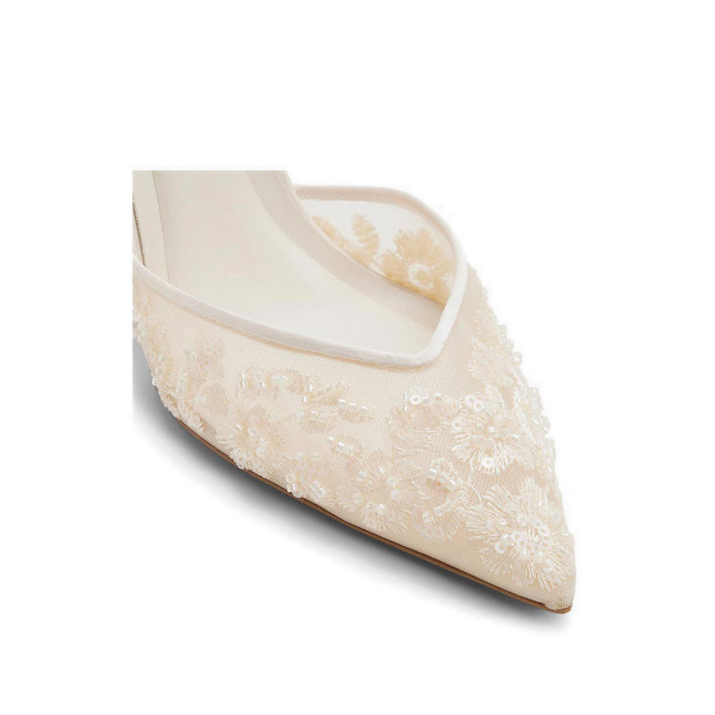 Carollina Women's Heeled Shoes - Cream