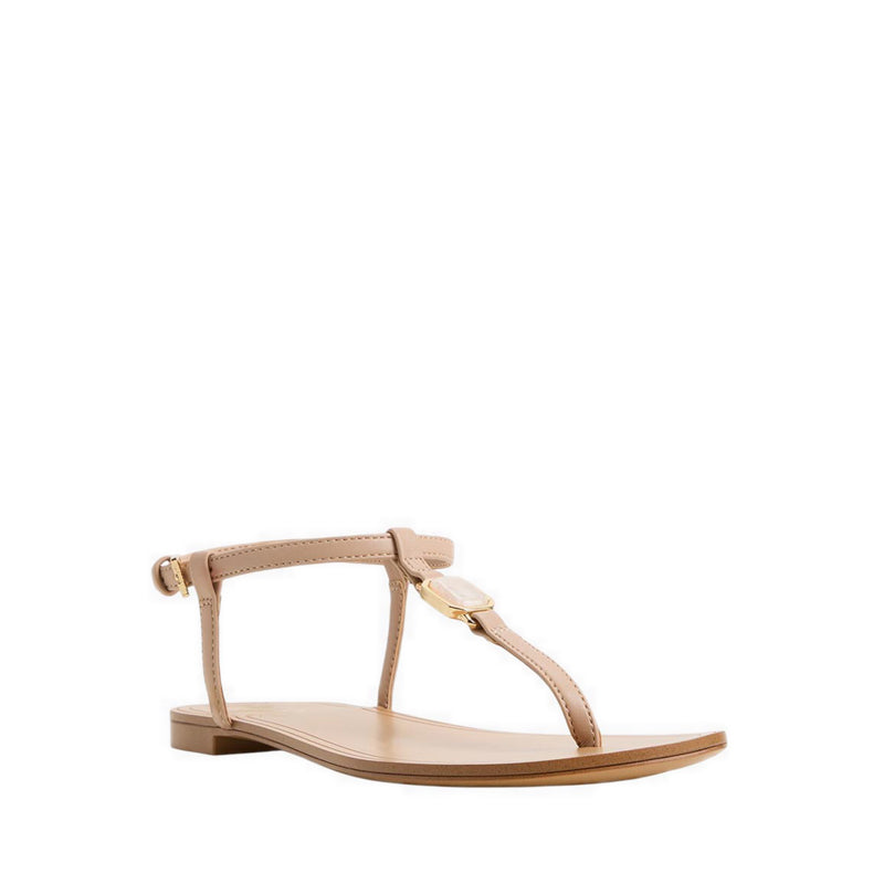 Sandstone Women's Flat Sandals - Beige