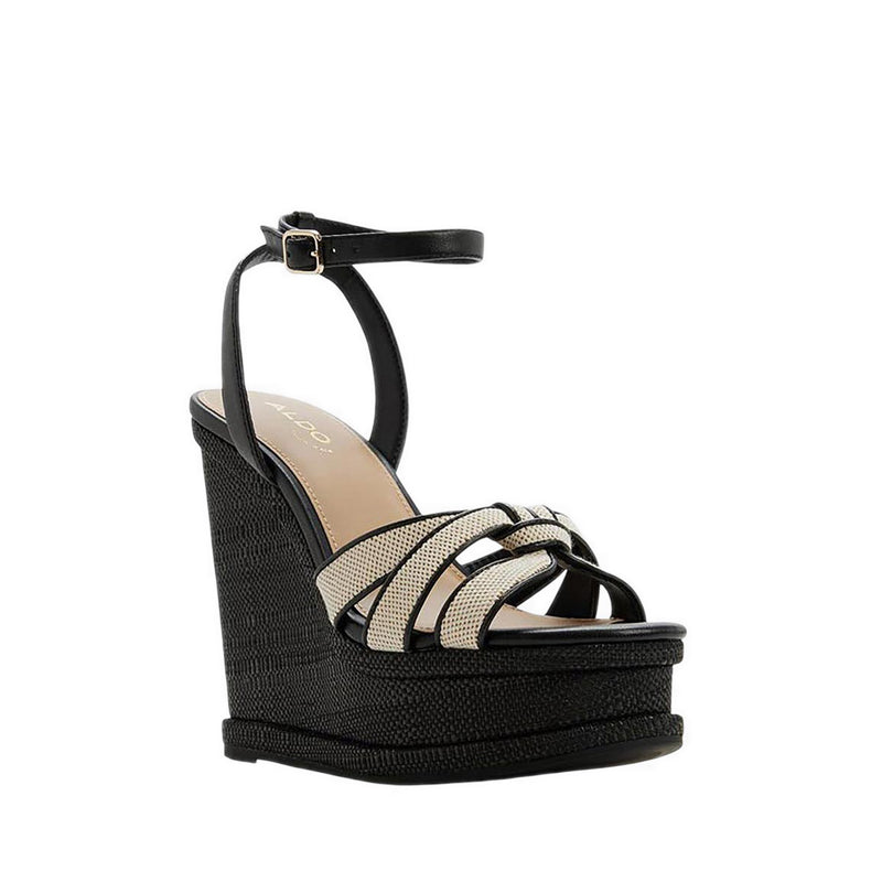 Esmerie Women's Wedge Sandals - Black Combo