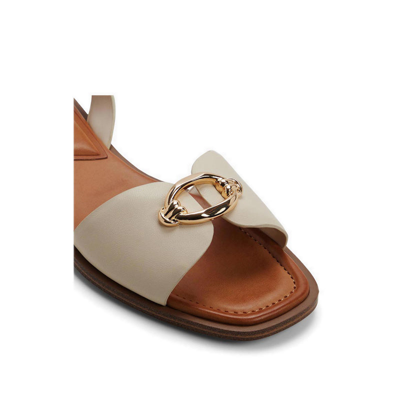 Calelian Women's Flat Sandals - Other White