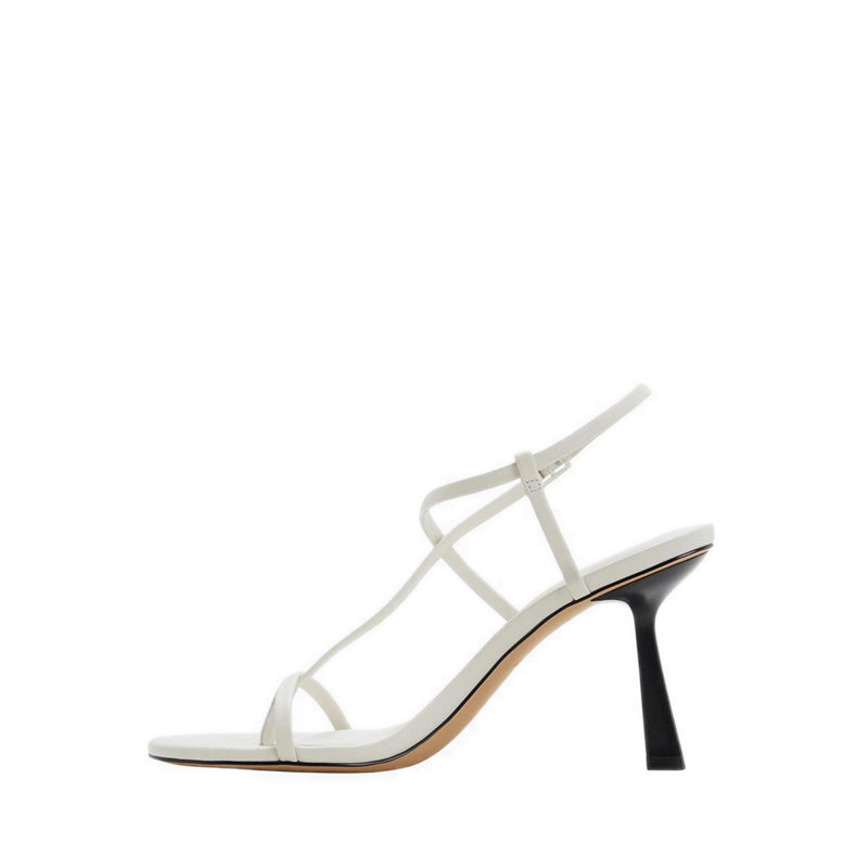 Nallia Women's Heeled Sandals - White/Bone