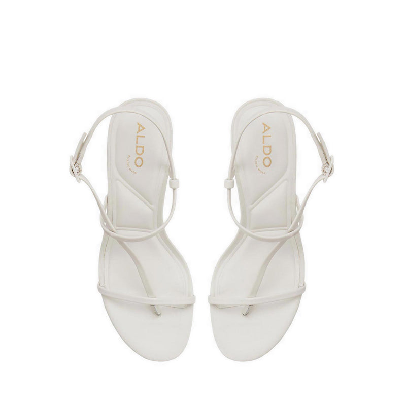 Nallia Women's Heeled Sandals - White/Bone