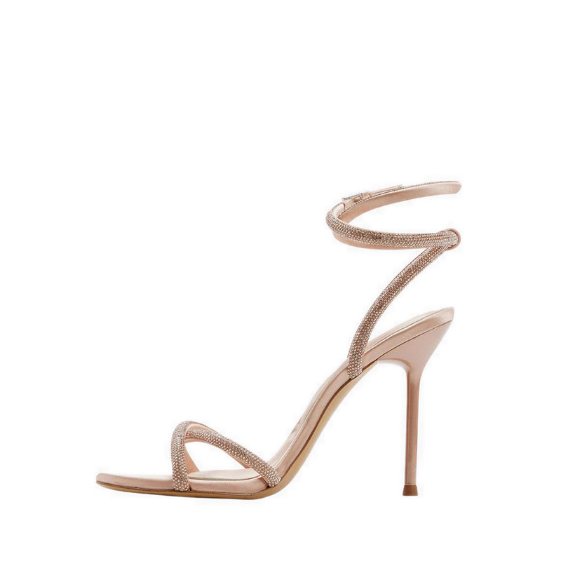 Manaelden Women's Heeled Sandals - Open Pink