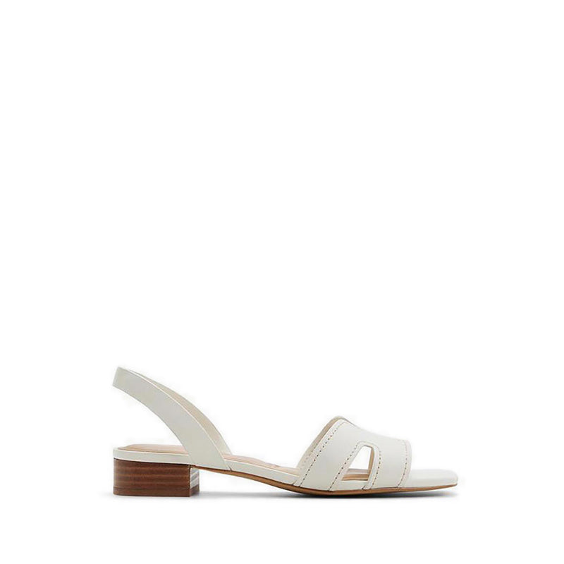 Javamannon Women's Heeled Sandals - White/Bone