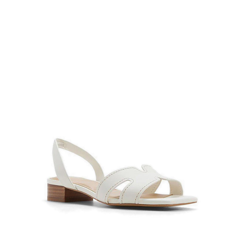 Javamannon Women's Heeled Sandals - White/Bone