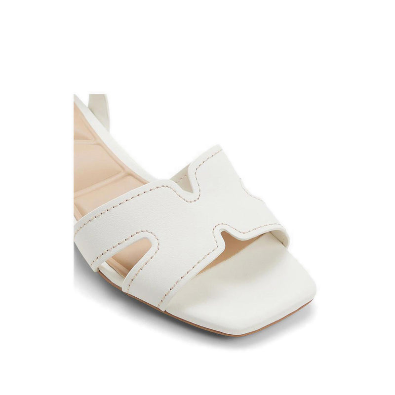 Javamannon Women's Heeled Sandals - White/Bone