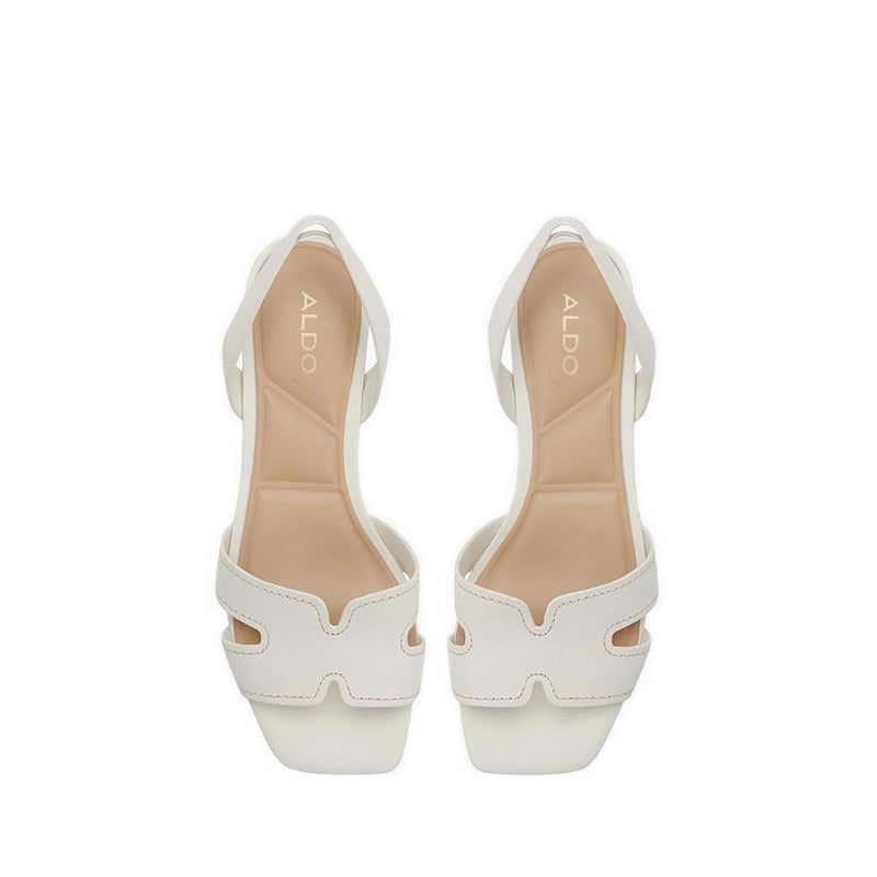 Javamannon Women's Heeled Sandals - White/Bone