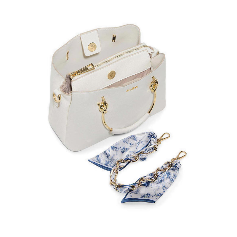 Aldo Calanthe Women's Satchel Bag - Other White