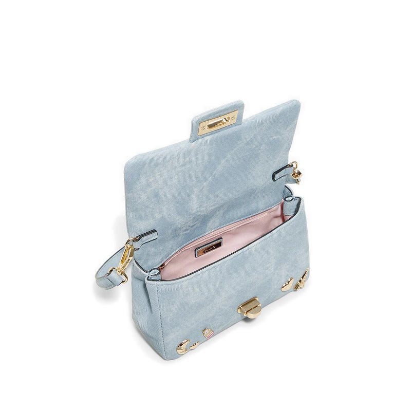 Bellaamour Women's Shoulder Bag - Denim