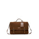 Agreramond Men's Messenger Bag - Open Brown