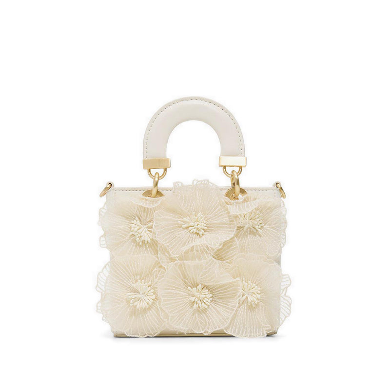 Floriana Women's Satchel Bag - Other White