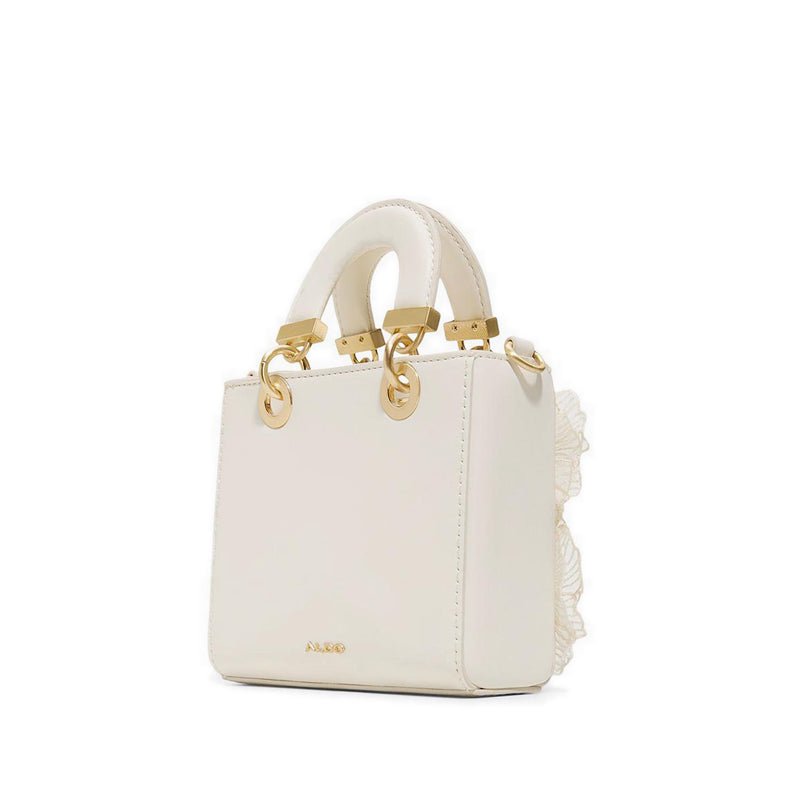 Floriana Women's Satchel Bag - Other White
