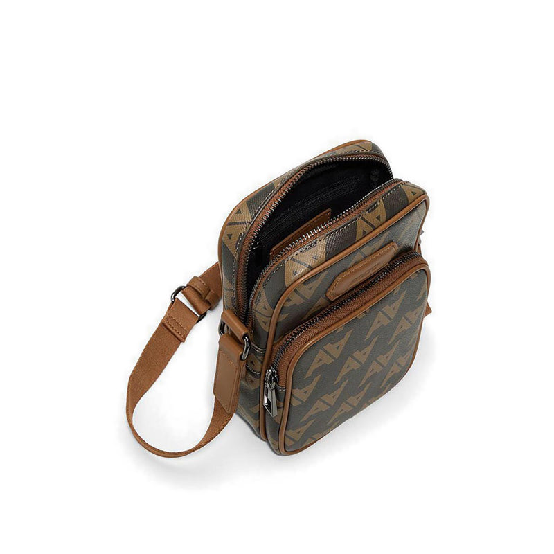 Caekath Men's Cross Body - Brown Primary - Multi