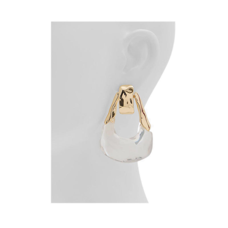 Aldo Corazure Women's Earrings - Gold/Clear Multi
