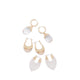 Aldo Cleargllo Women's Earrings - Gold/Clear Multi