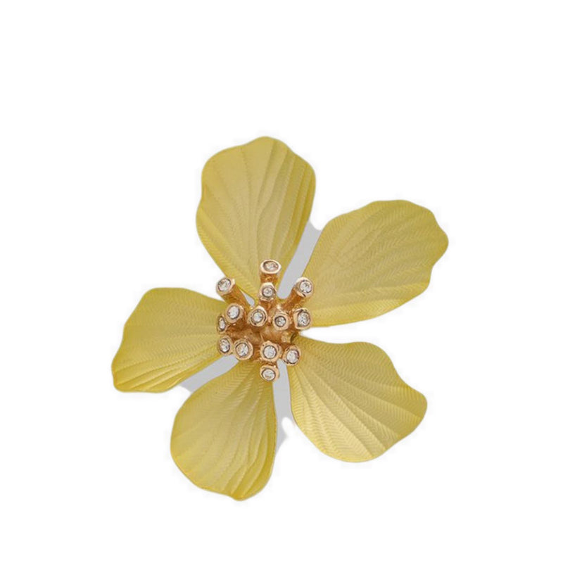 Cammelia Women's Earrings - Dark Yellow