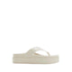 Mist Women's Footbed Sandals - Other White