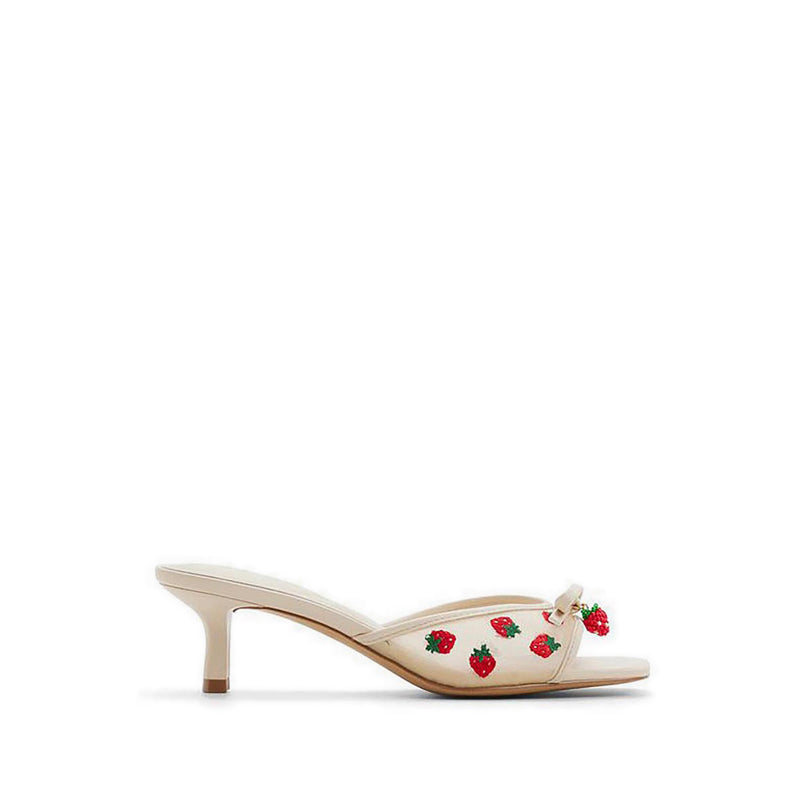 Begoniaa Women's Heeled Sandals - Cream