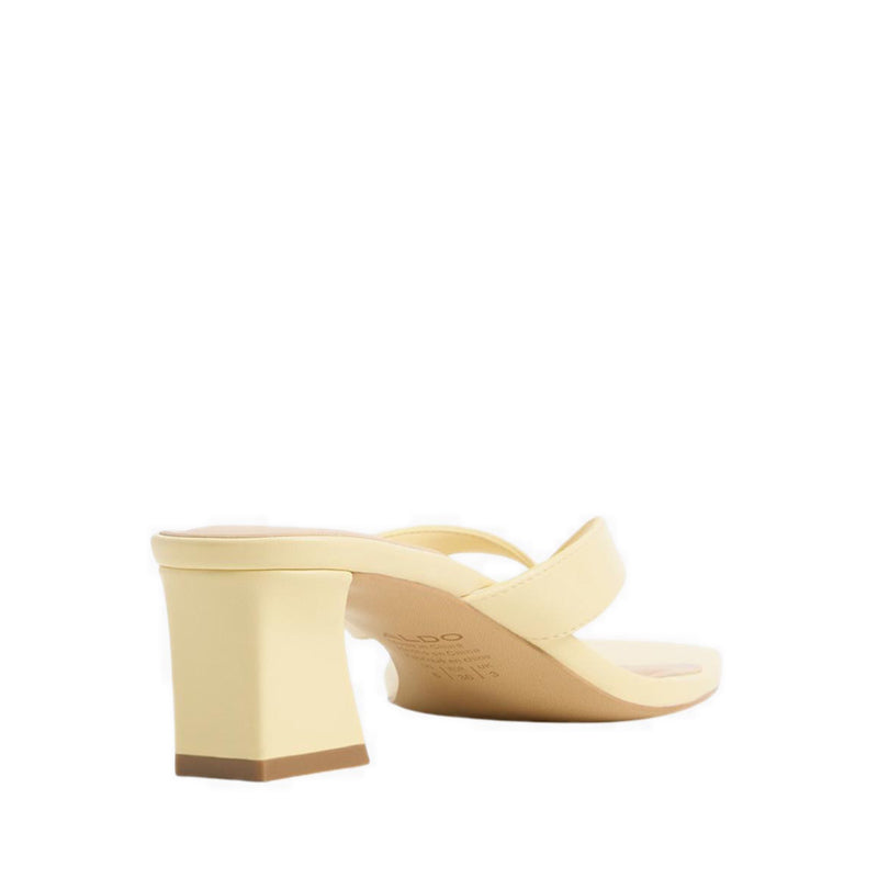 Hazy Women's Heeled Sandals - Light Yellow