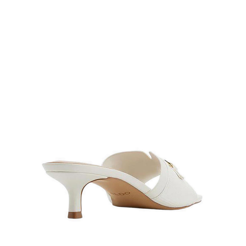 Annamassi Women's Heeled Sandals - Open White