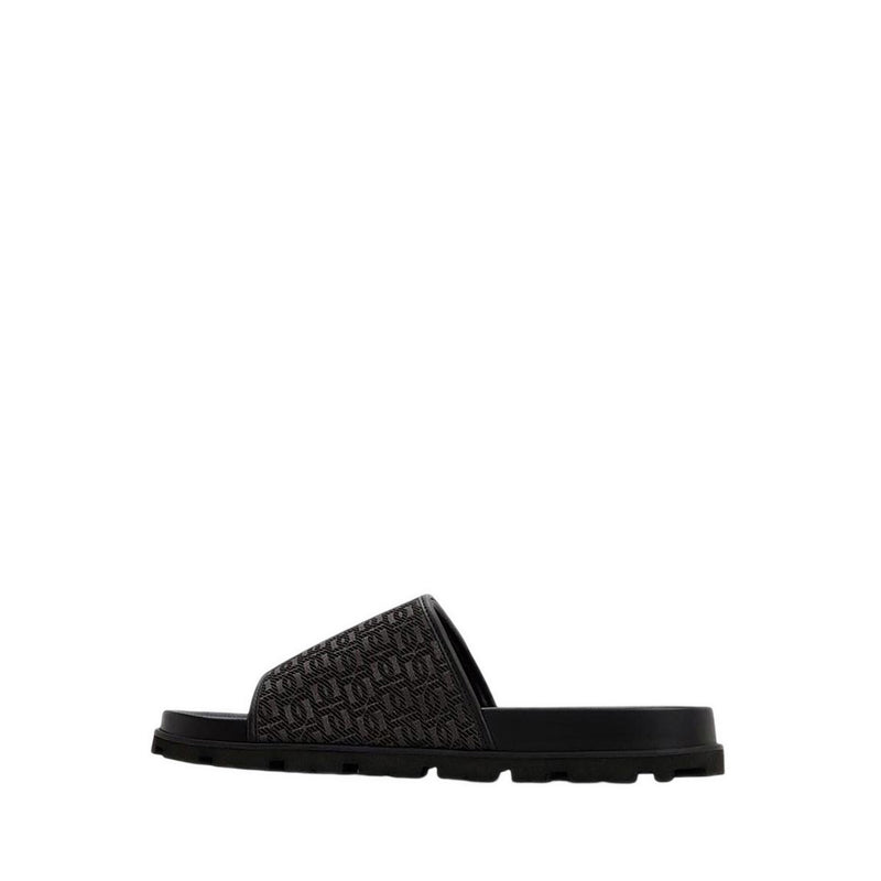 Orian Men's Flat Sandals - Black