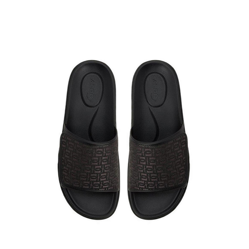 Orian Men's Flat Sandals - Black