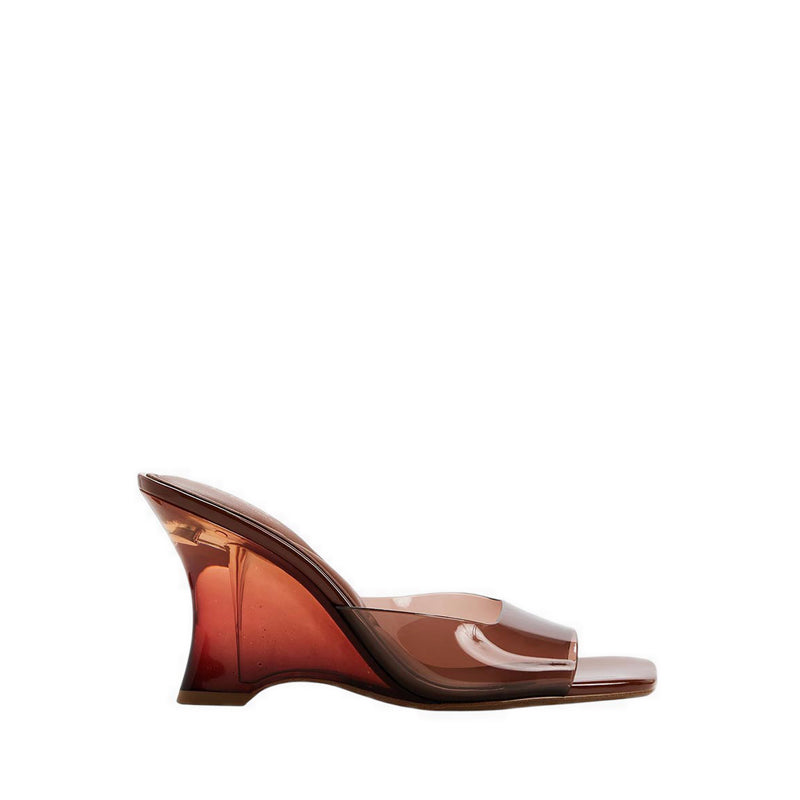 Lumina Women's Wedge Sandals - Medium Brown