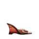 Lumina Women's Wedge Sandals - Medium Brown