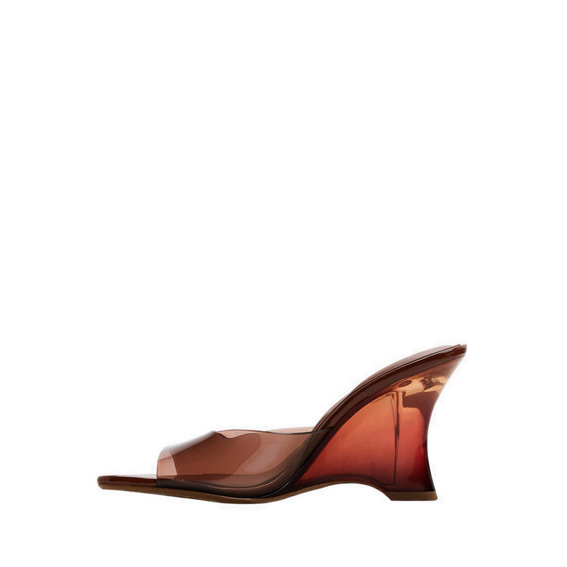 Lumina Women's Wedge Sandals - Medium Brown