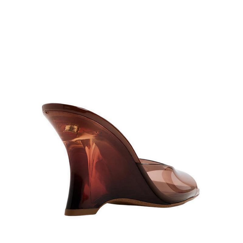 Lumina Women's Wedge Sandals - Medium Brown