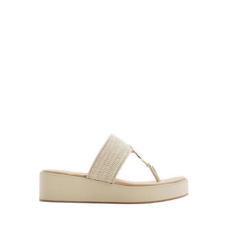 Trenala Women's Wedge Sandals - Cream