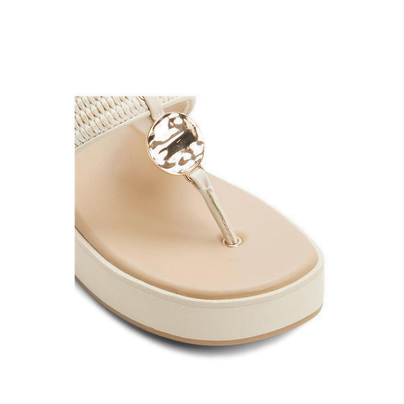 Trenala Women's Wedge Sandals - Cream