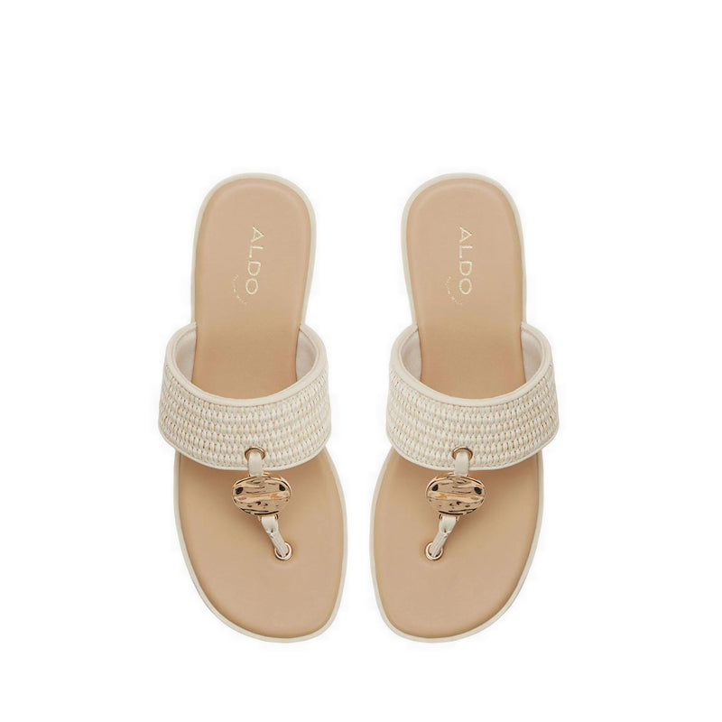 Trenala Women's Wedge Sandals - Cream