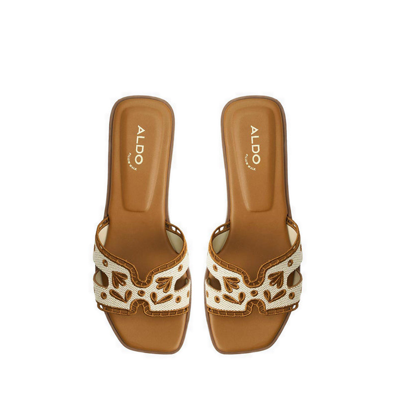 Aldo Itsandal Women's Flat Sandals - Natural