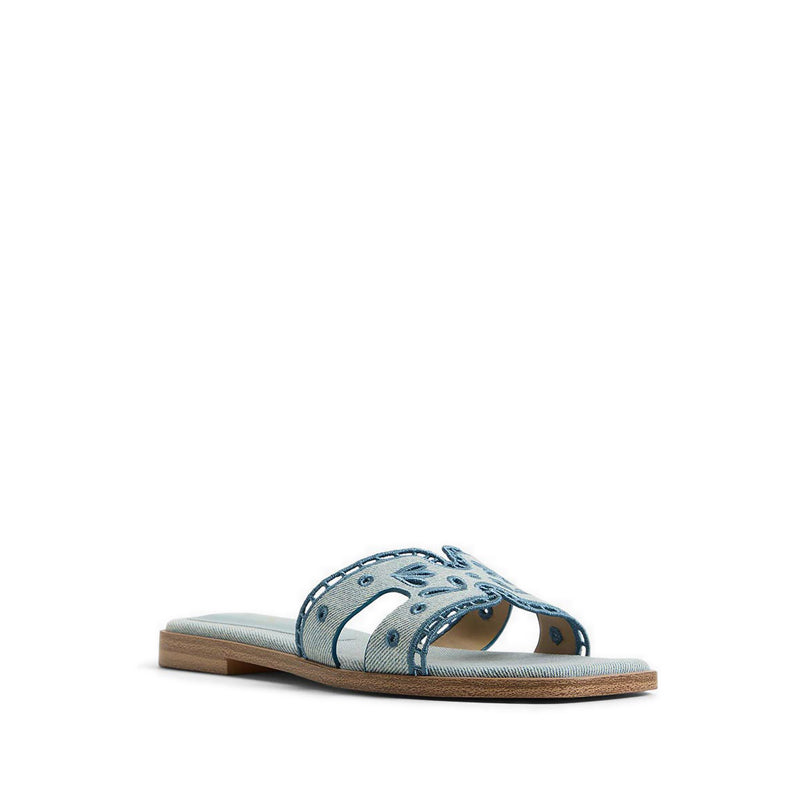 Aldo Itsandal Women's Flat Sandals - Denim